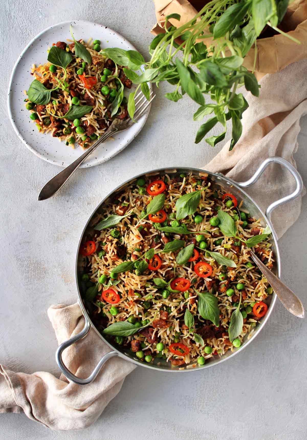 nyhtäkaura-riisipannuq